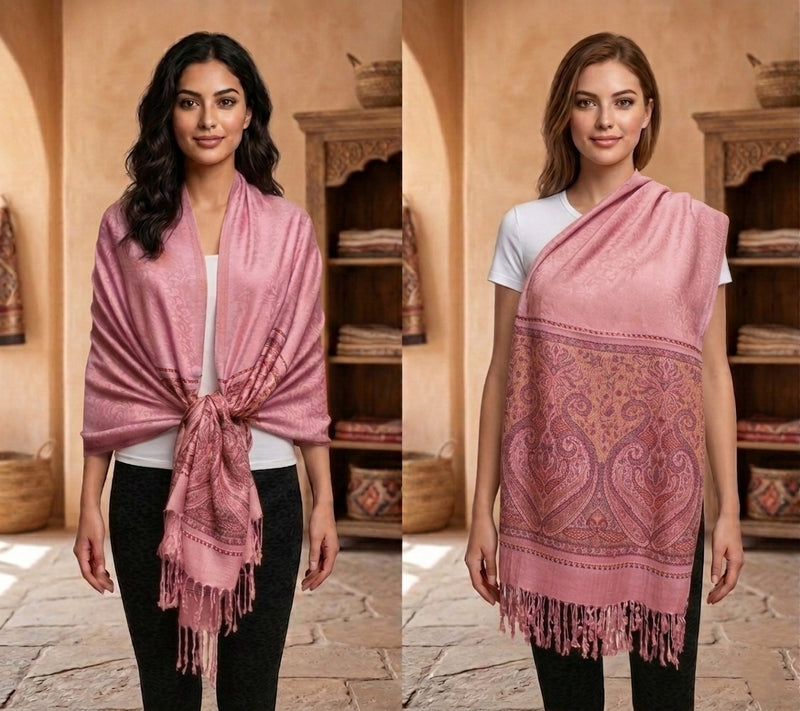 Lightweight Paisley Pashmina-BH1907