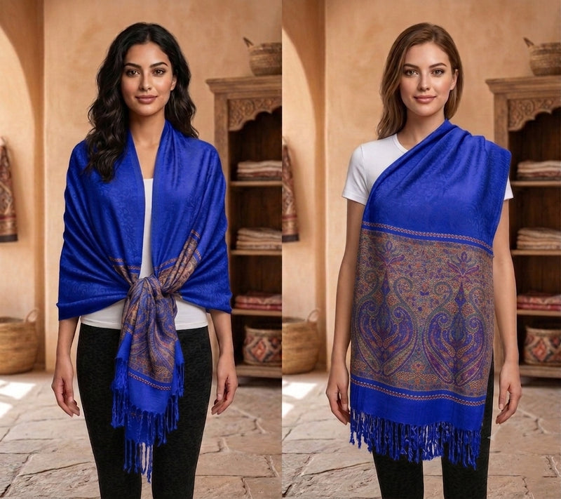 Lightweight Paisley Pashmina-BH1907