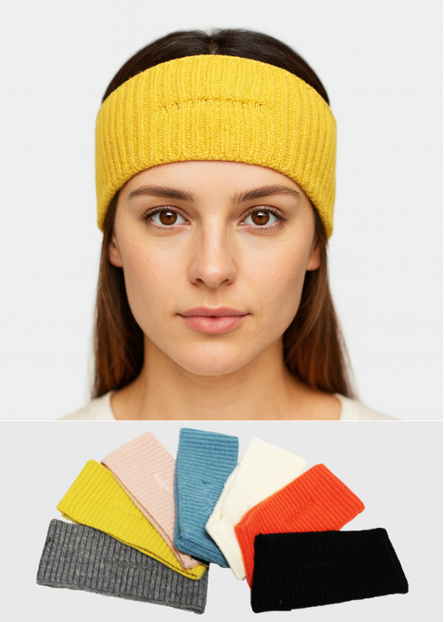Ribbed Knit Headband - HB2201