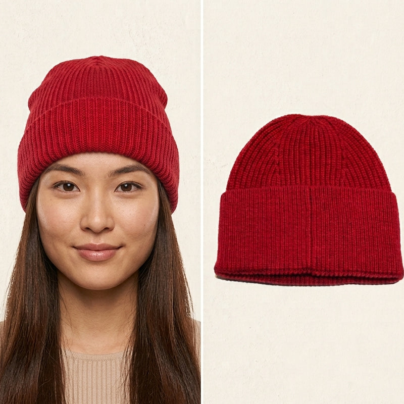 Classic Warm Knit Beanie-HT2306