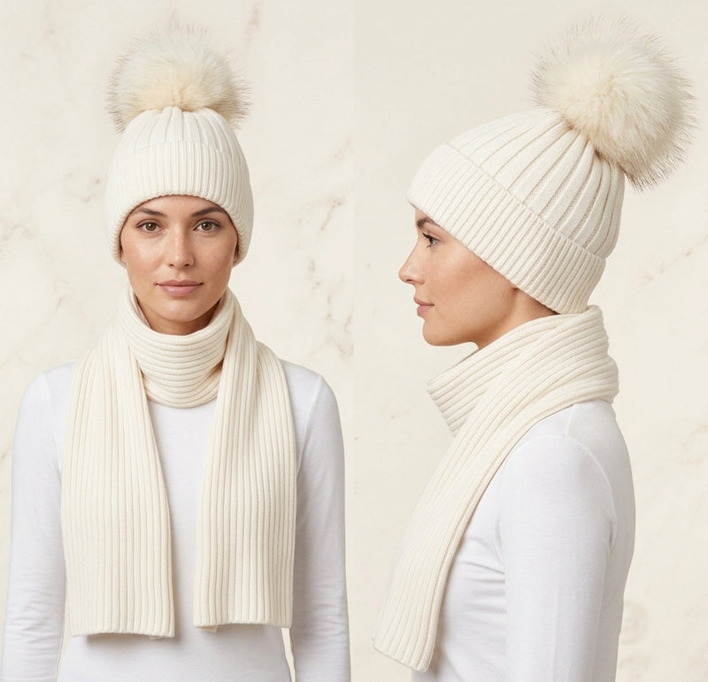Pom-Pom Knit Set-HT2405 SET