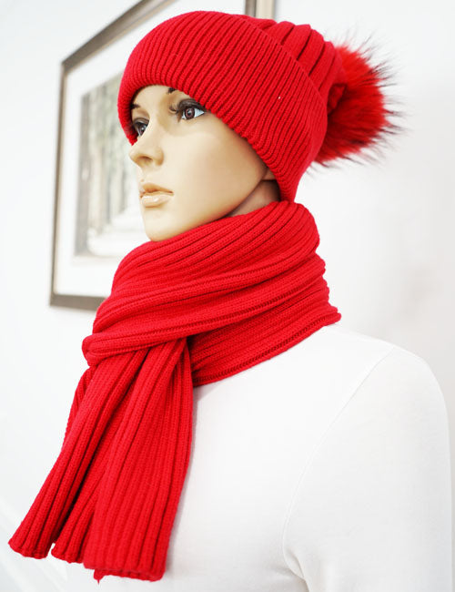 Pom-Pom Knit Set-HT2405 SET
