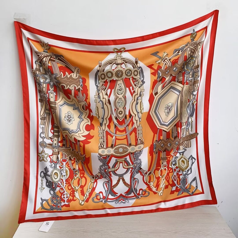 Silk Feel Regal Scarf-S2513