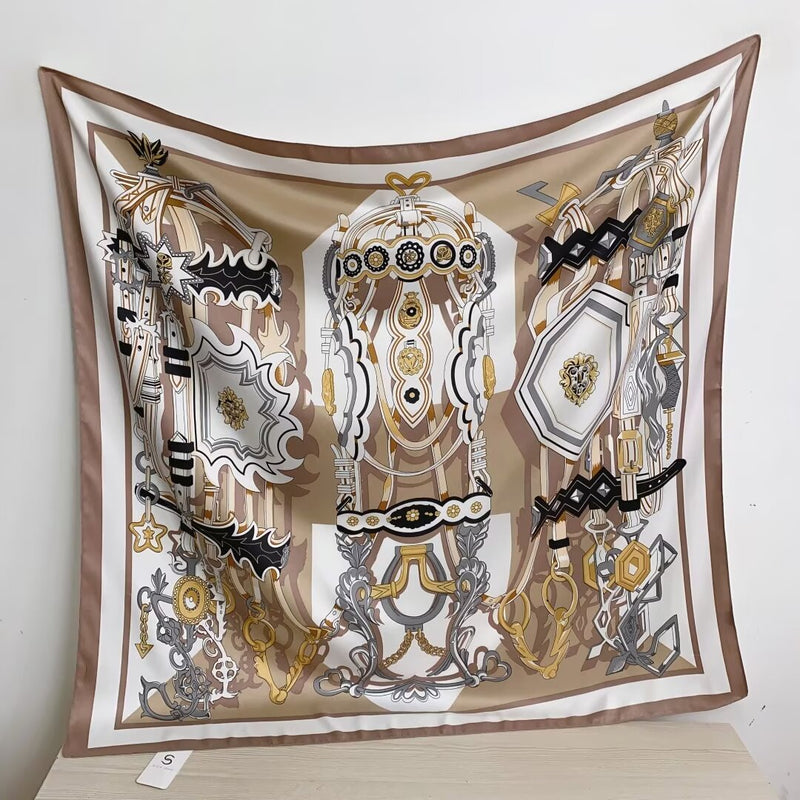 Silk Feel Regal Scarf-S2513