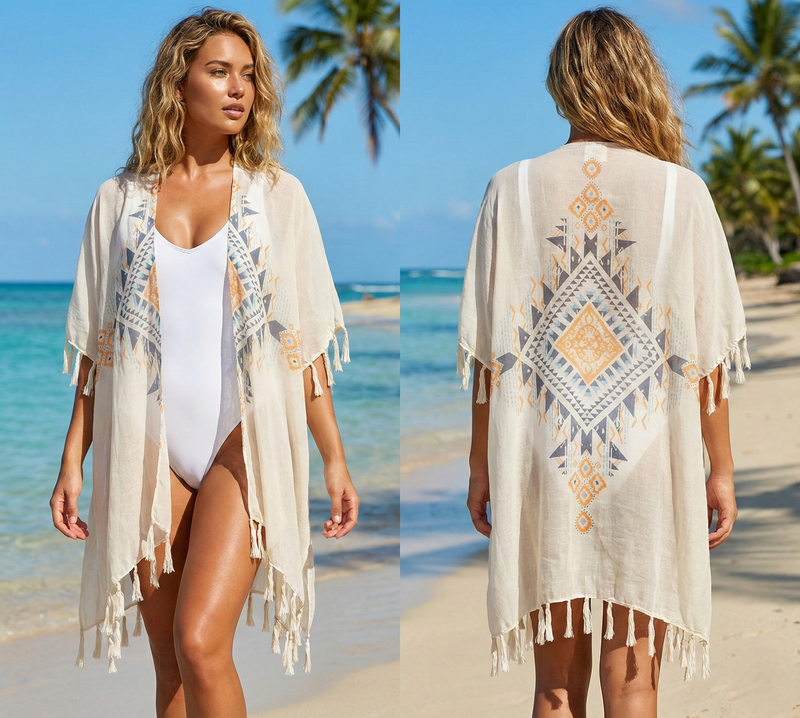 Boho Tassel Beach Cover-SHW1918