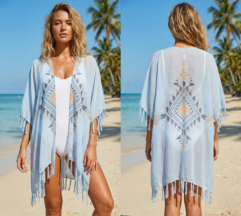 Boho Tassel Beach Cover-SHW1918