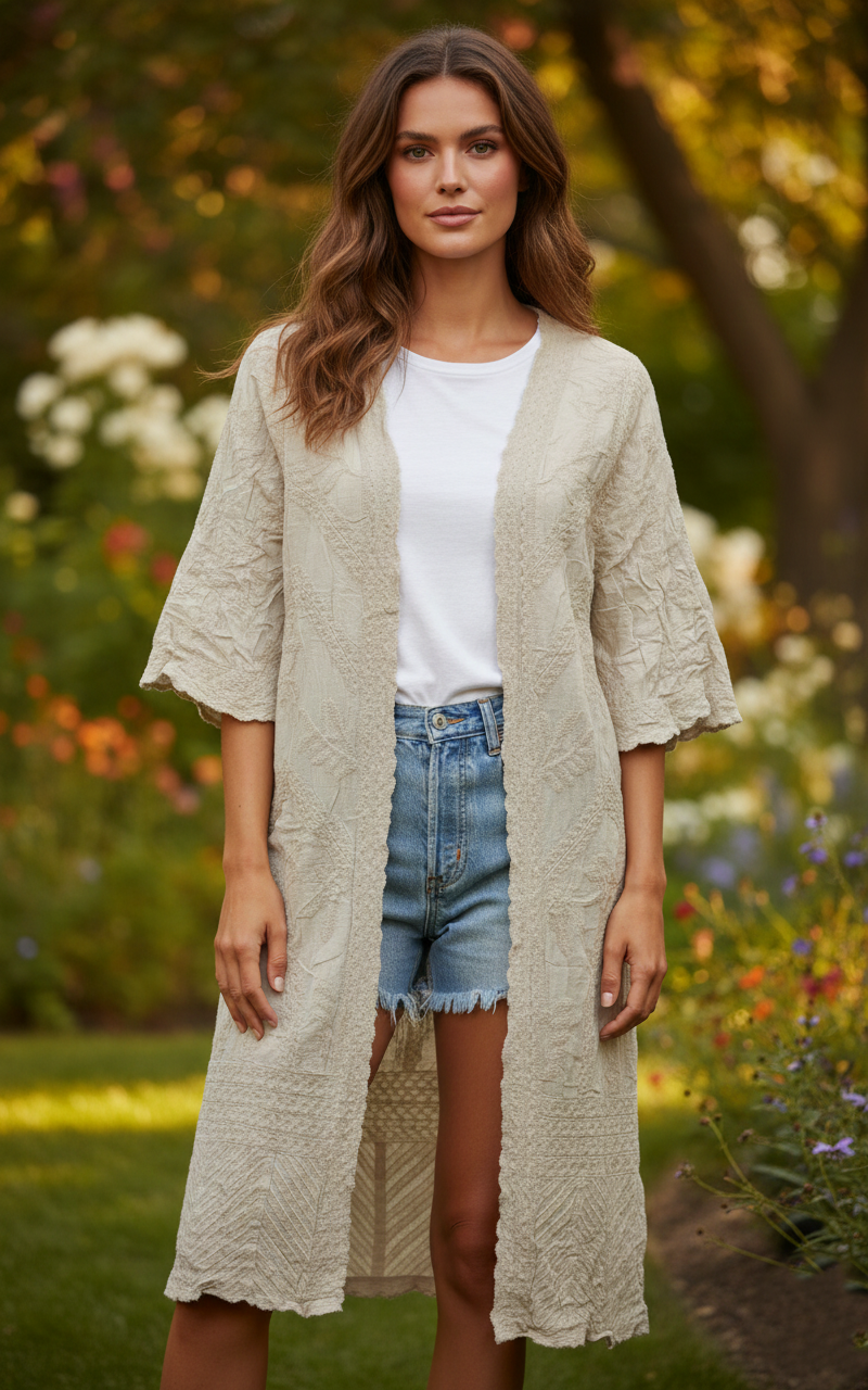 Elegant Open Kimono-SHW2306