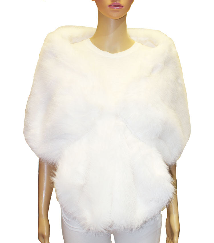 Faux Fur Shawl Wrap - SHW2318