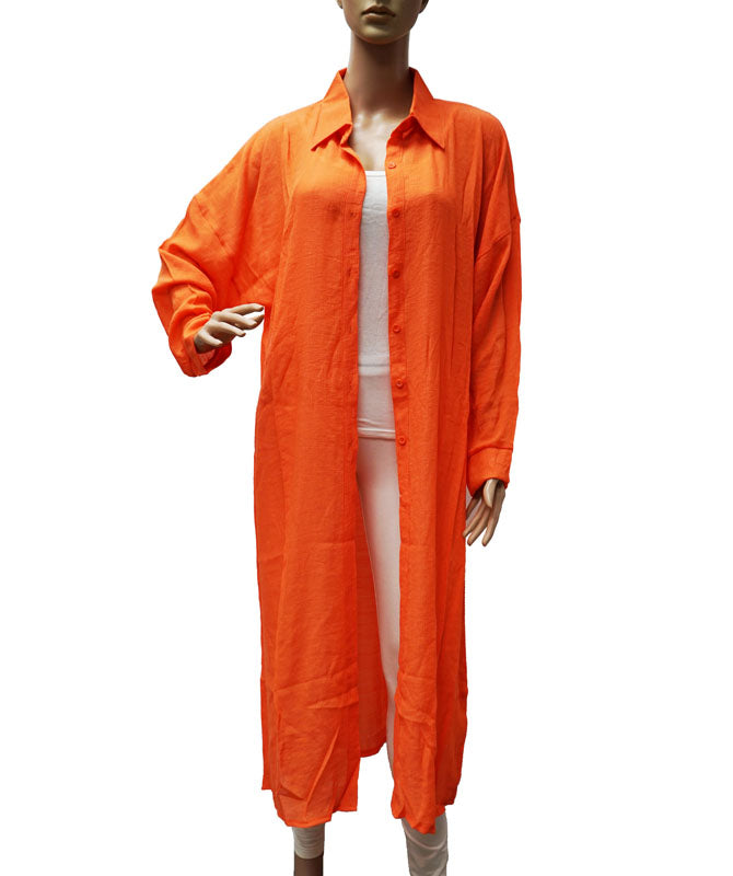 Long Sleeve Beach Cover-Up-SHW2412