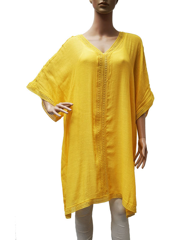 V-Neck Beach Cover-Up-SHW2413