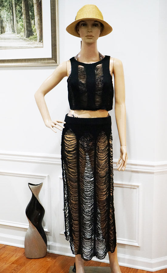 Chic Knit Two-Piece Set-SHW2440