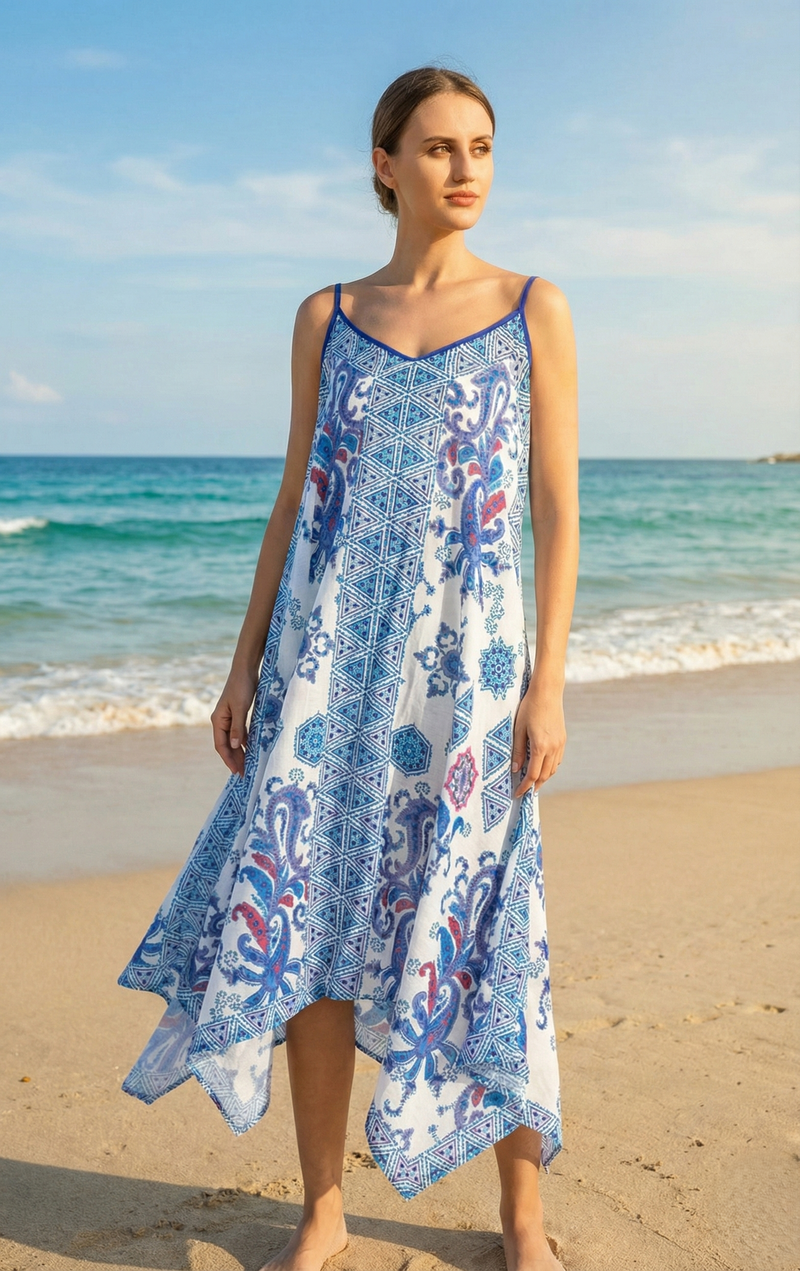 Boho Maxi Dress-SHW2517