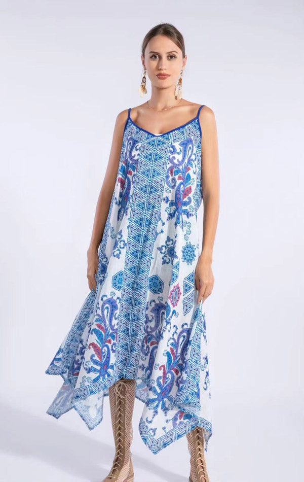 Boho Maxi Dress-SHW2517