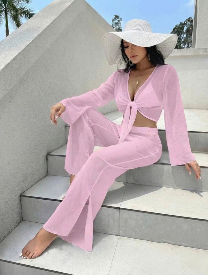 Boho Two-Piece Beach Set-SHW2522