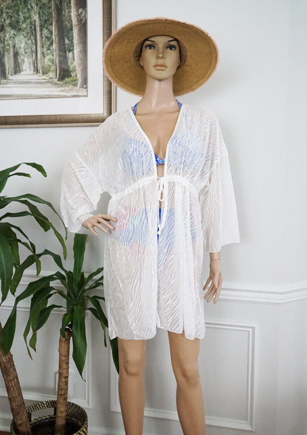 Sexy Sheer Beach Cover-up-SHW2527