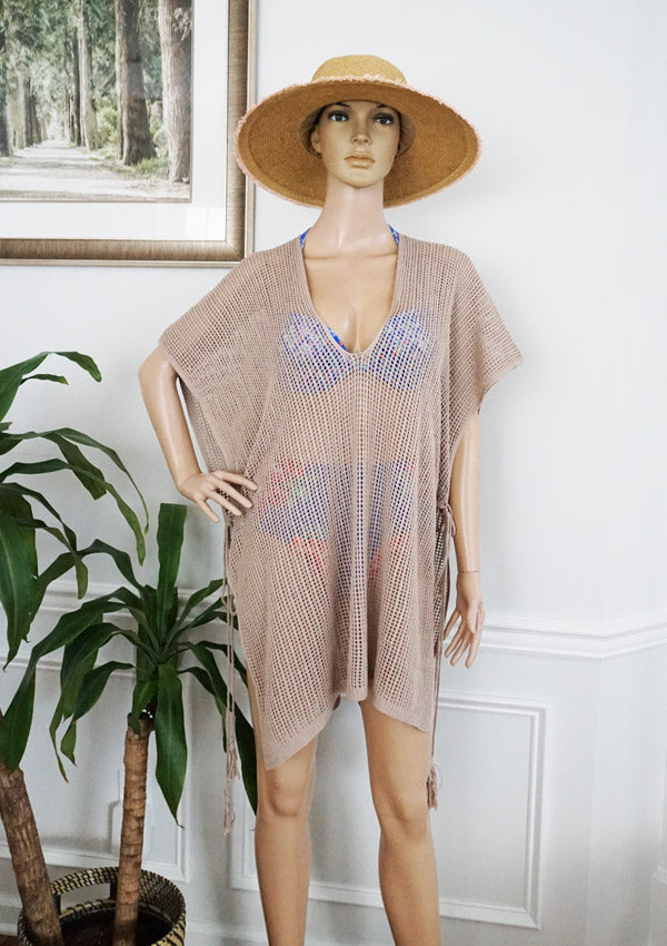 Sheer Long Sleeve Cover-Up-SHW2529