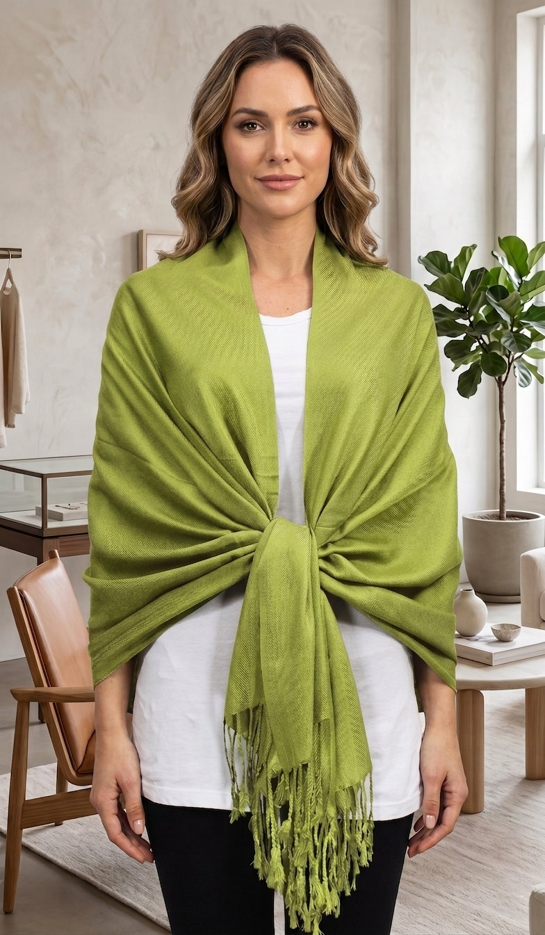 Solid Color Pashmina Scarf-SZP001