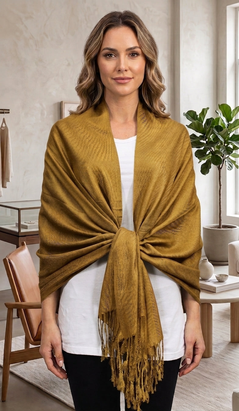 Solid Color Pashmina Scarf-SZP001