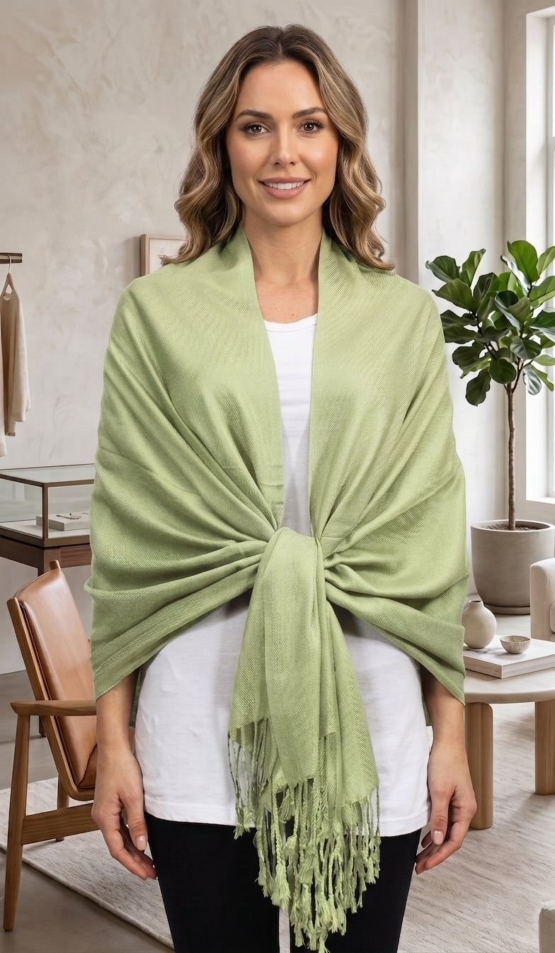 Solid Color Pashmina Scarf-SZP001