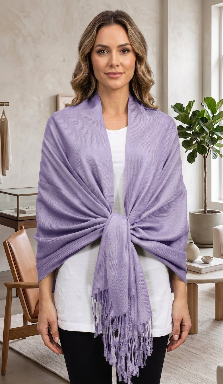 Solid Color Pashmina Scarf-SZP001