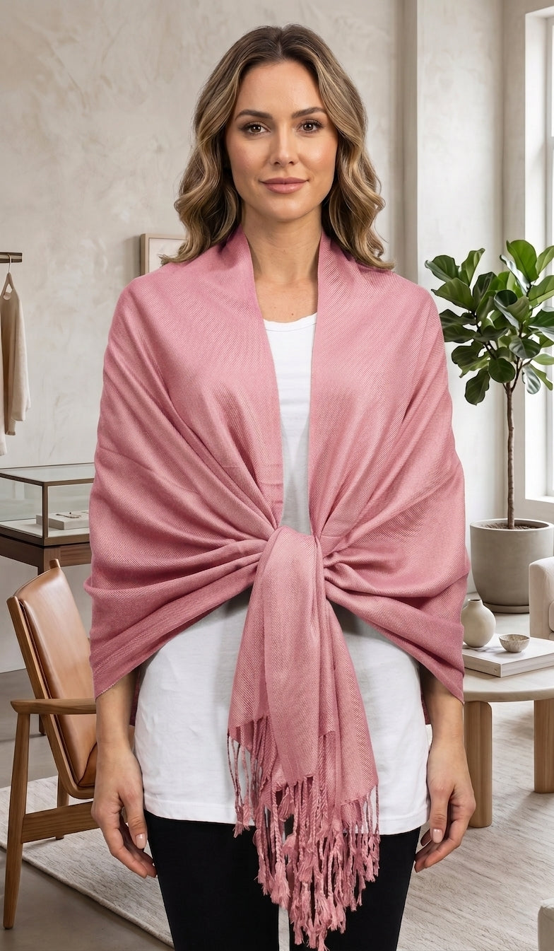 Solid Color Pashmina Scarf-SZP001