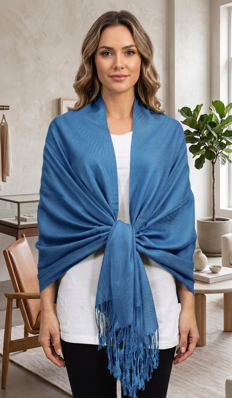 Solid Color Pashmina Scarf-SZP001