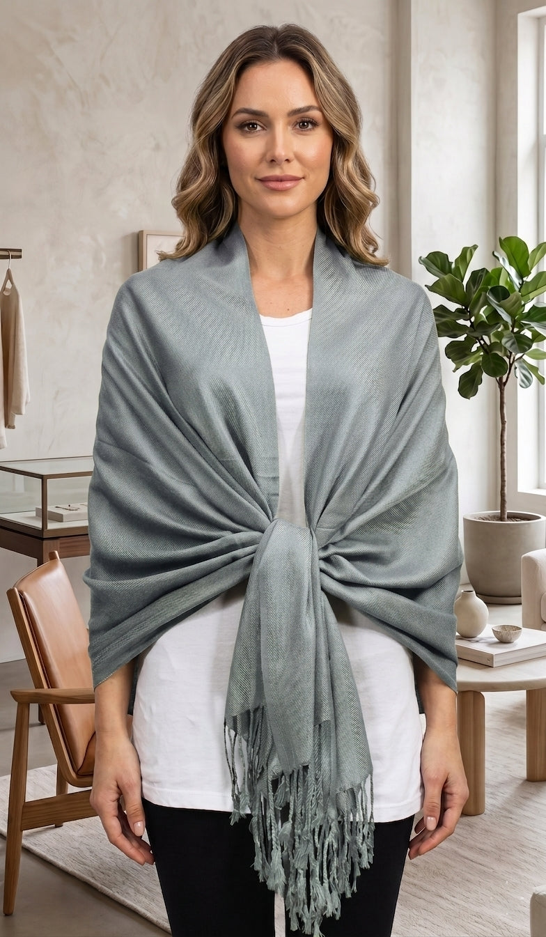 Solid Color Pashmina Scarf-SZP001