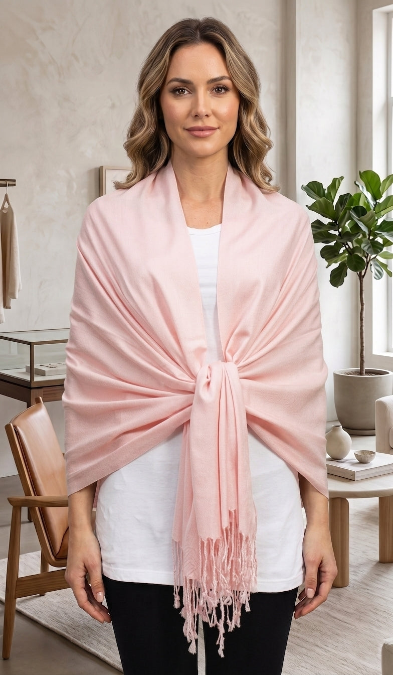 Solid Color Pashmina Scarf-SZP001