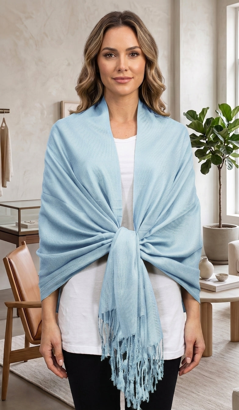 Solid Color Pashmina Scarf-SZP001
