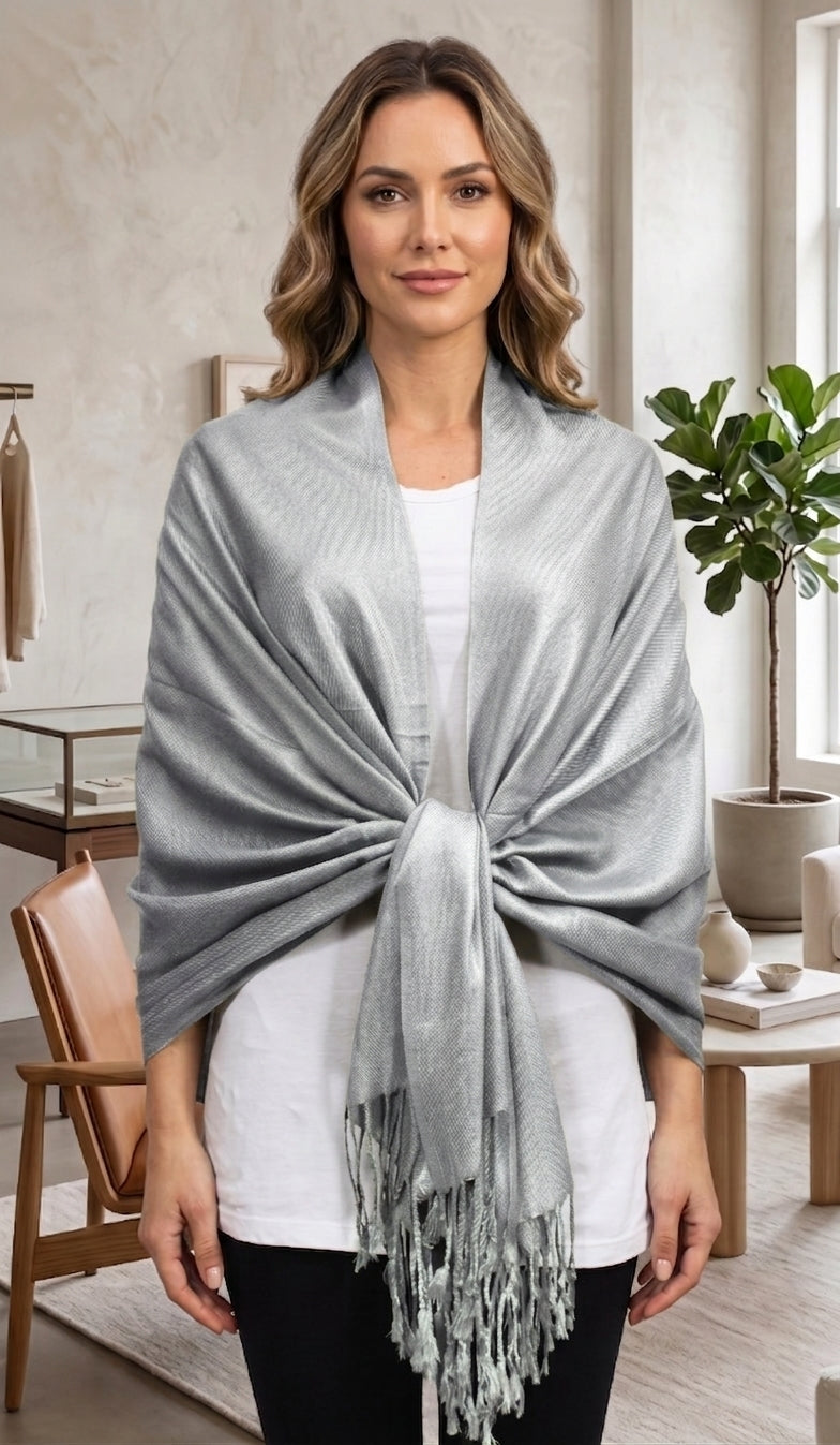 Solid Color Pashmina Scarf-SZP001