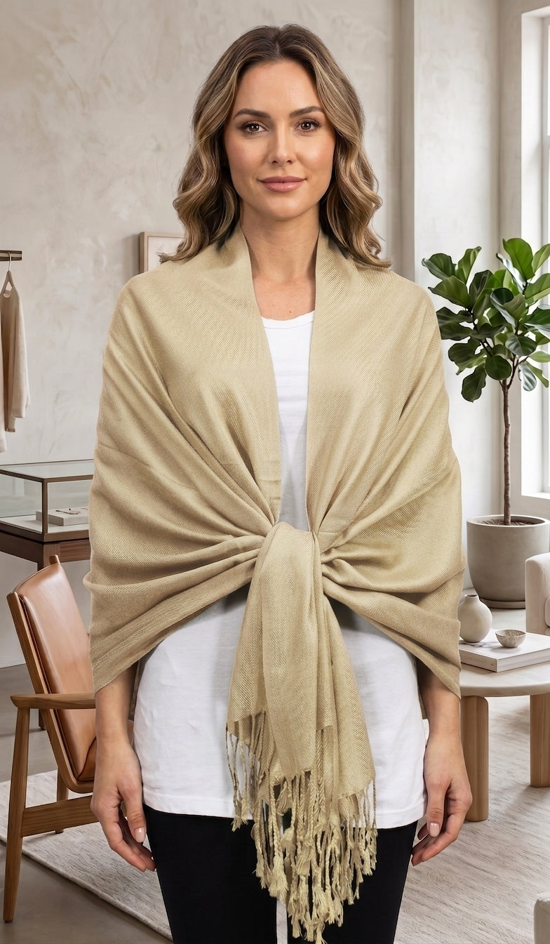 Solid Color Pashmina Scarf-SZP001
