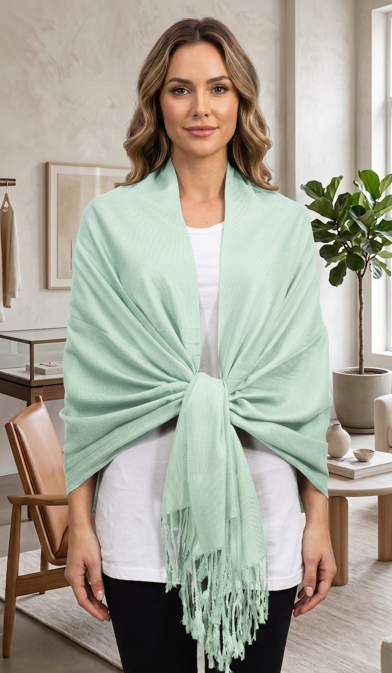 Solid Color Pashmina Scarf-SZP001