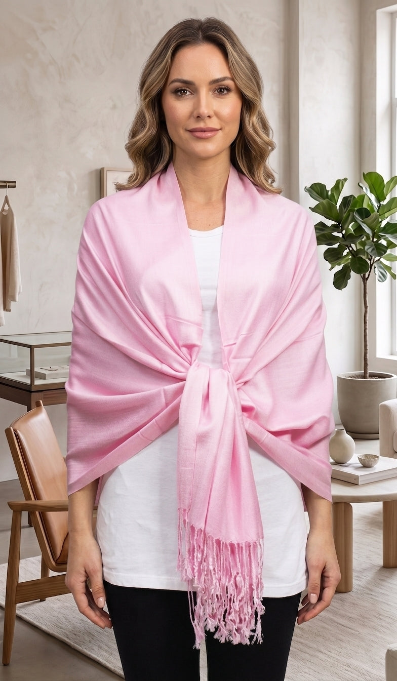 Solid Color Pashmina Scarf-SZP001