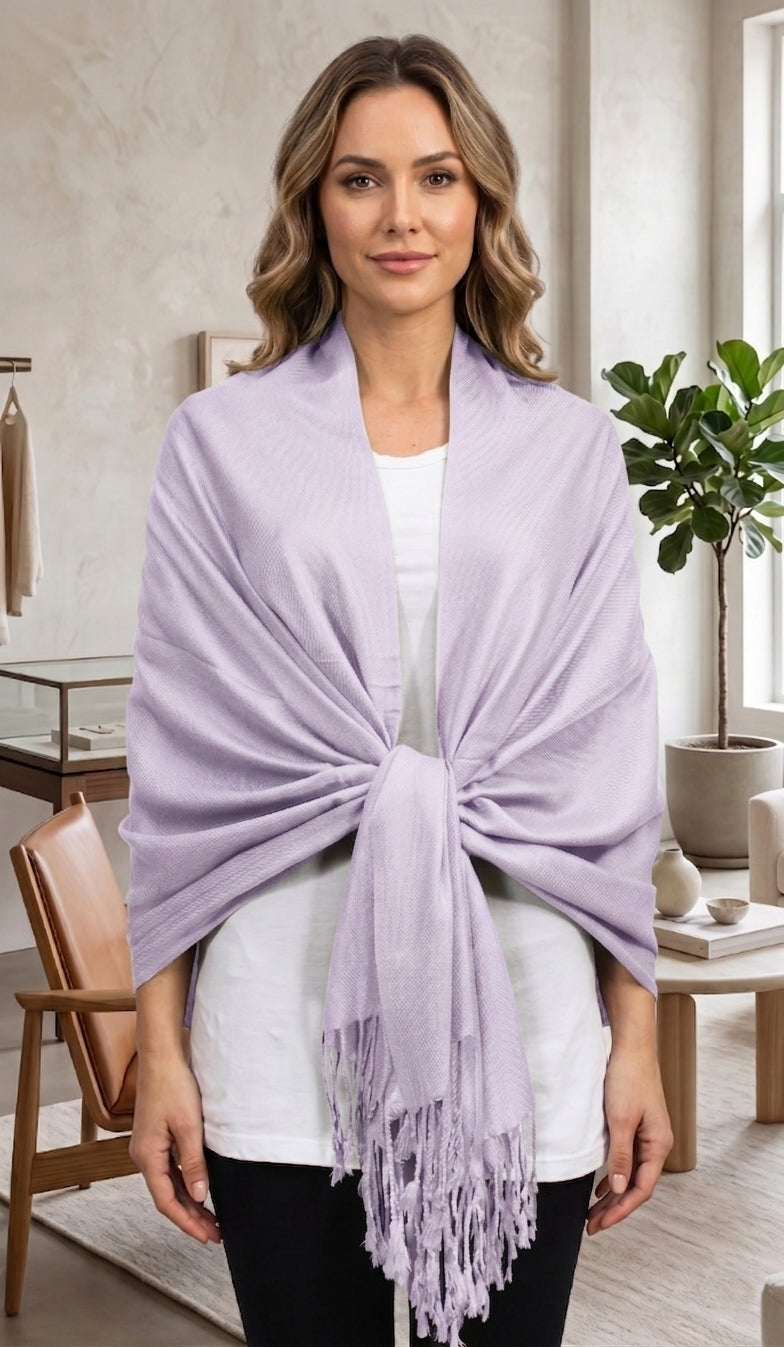 Solid Color Pashmina Scarf-SZP001