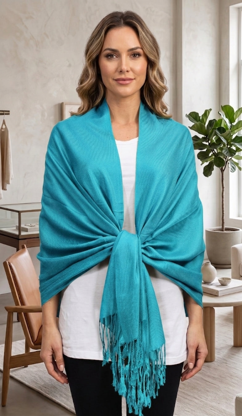 Solid Color Pashmina Scarf-SZP001