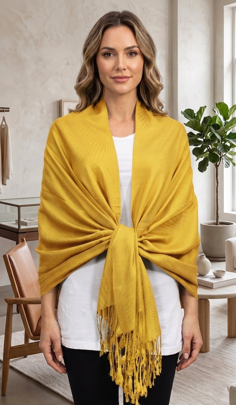Solid Color Pashmina Scarf-SZP001