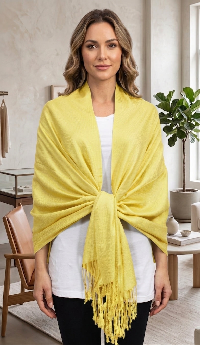 Solid Color Pashmina Scarf-SZP001