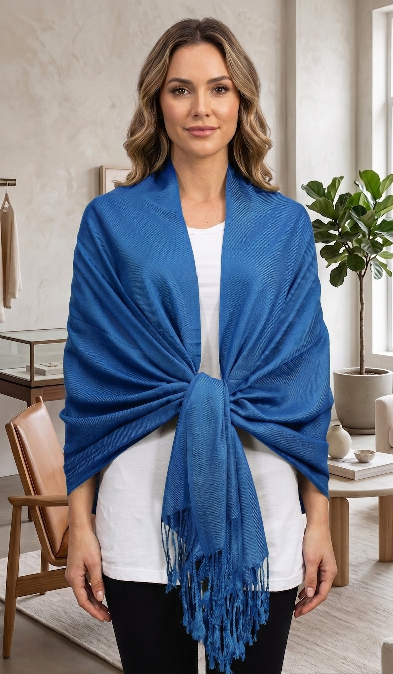 Solid Color Pashmina Scarf-SZP001