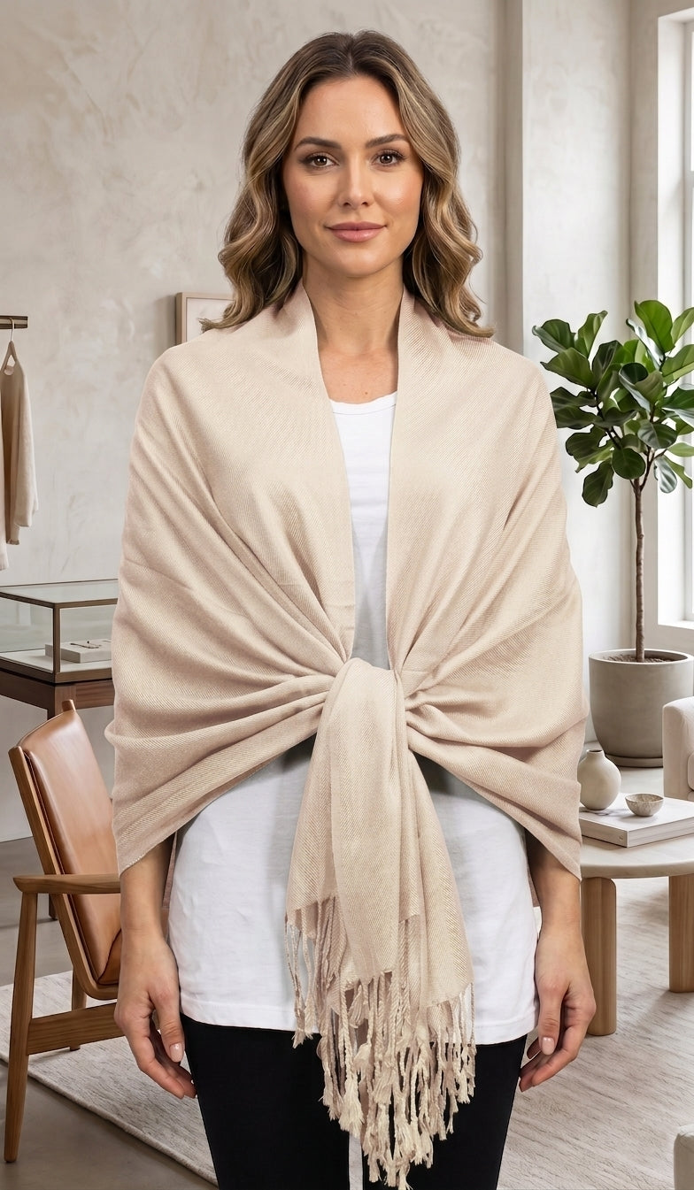 Solid Color Pashmina Scarf-SZP001