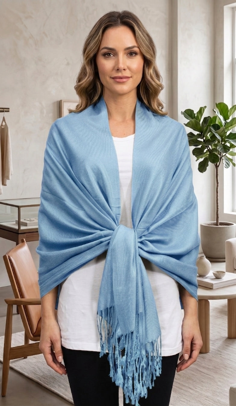 Solid Color Pashmina Scarf-SZP001