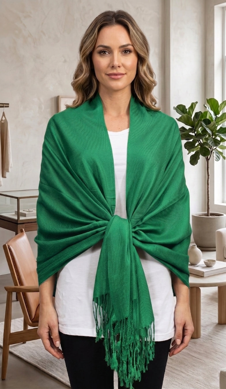 Solid Color Pashmina Scarf-SZP001
