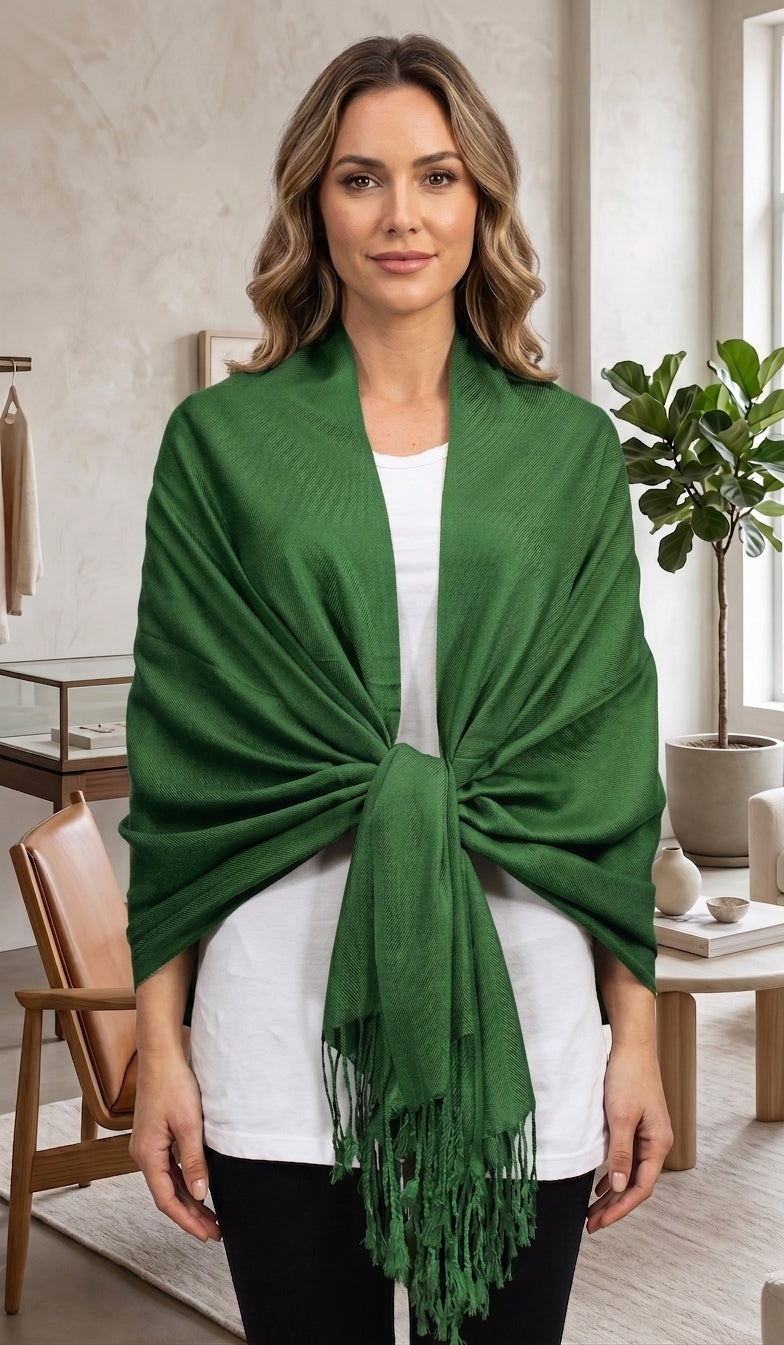 Solid Color Pashmina Scarf-SZP001
