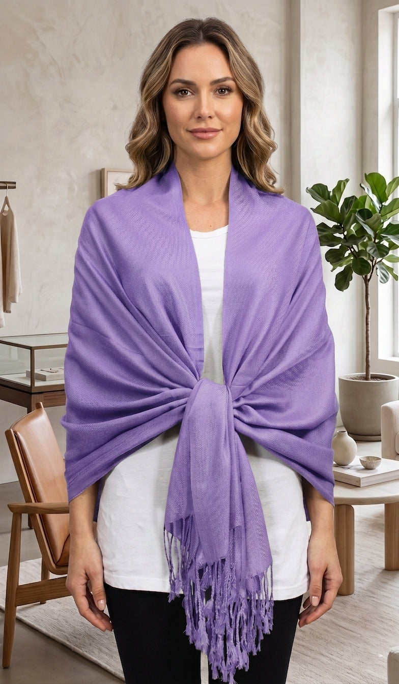 Solid Color Pashmina Scarf-SZP001
