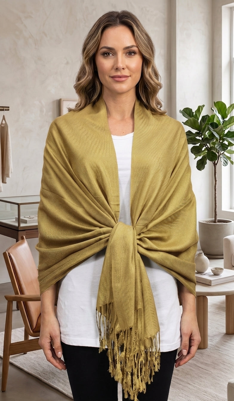 Solid Color Pashmina Scarf-SZP001