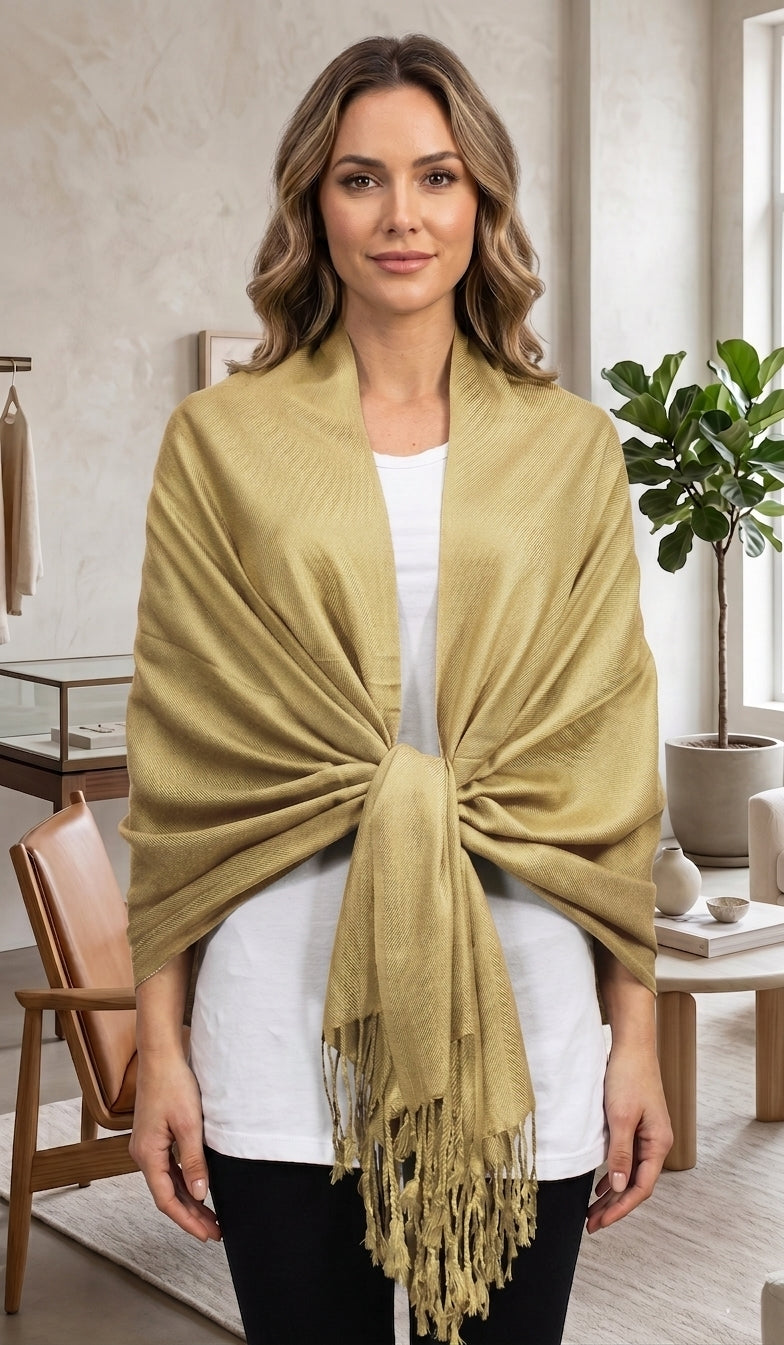 Solid Color Pashmina Scarf-SZP001