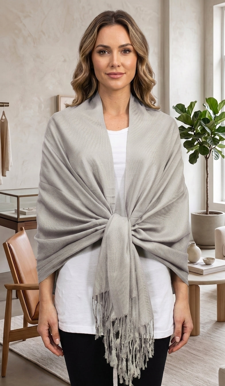 Solid Color Pashmina Scarf-SZP001