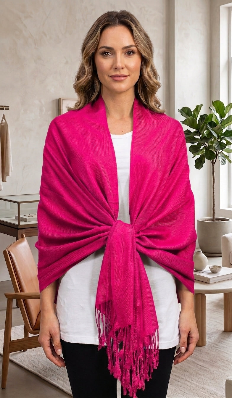 Solid Color Pashmina Scarf-SZP001