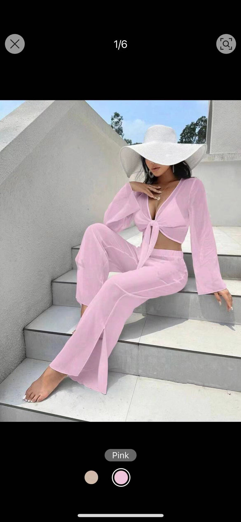 Boho Two-Piece Beach Set-SHW2522