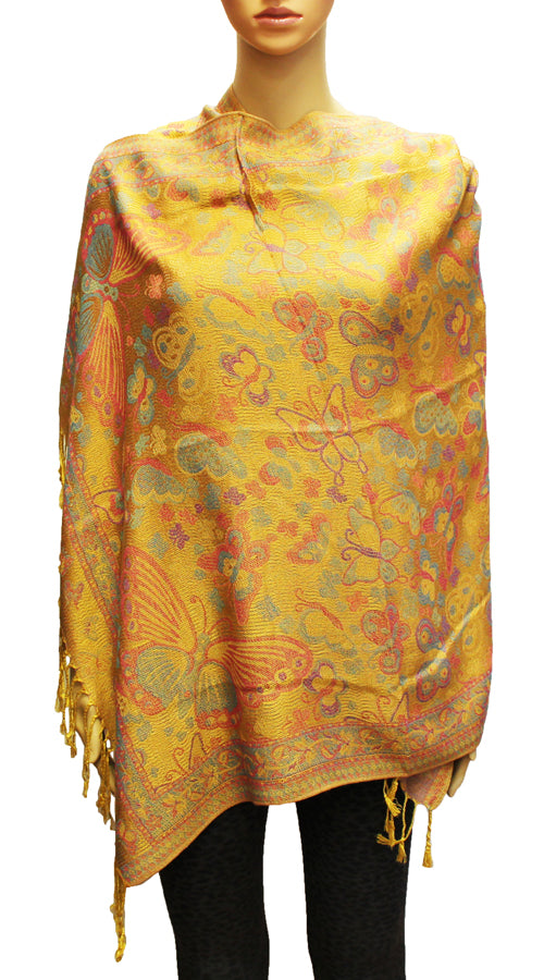 Butterfly Pashmina Shawl-BH1903