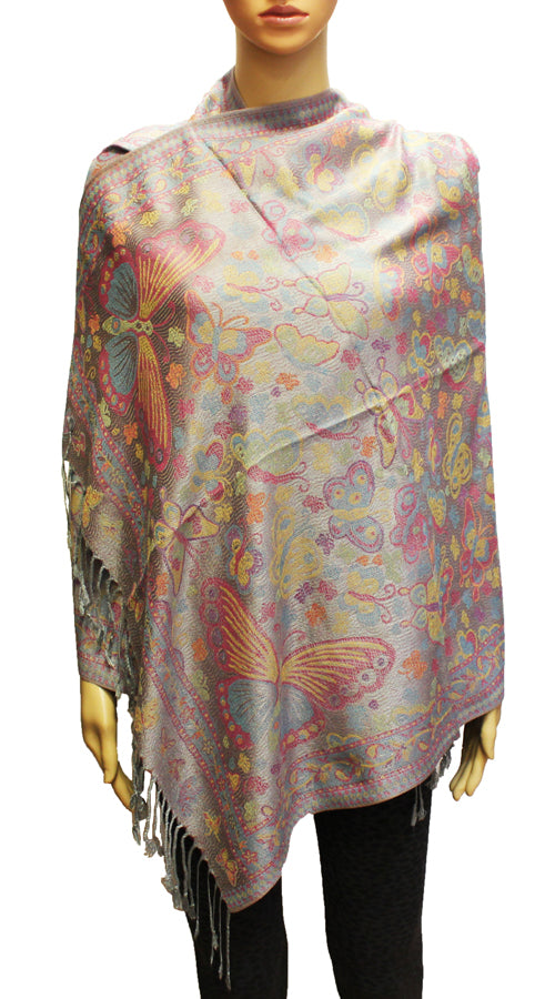Butterfly Pashmina Shawl-BH1903